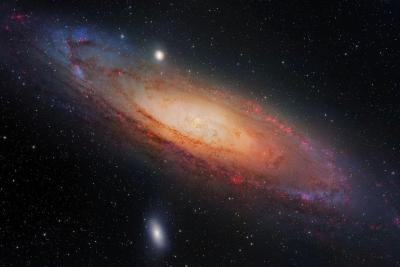 «На минуту сердце остановилось»: астрофотограф запечатлел Андромеду крупным планом