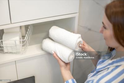 Отказываемся от хранения чистых полотенец в ванне